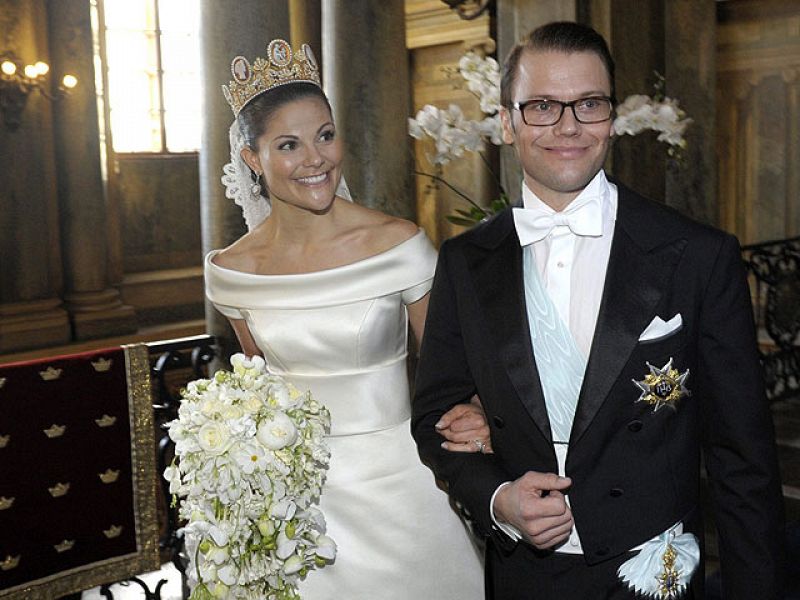 Victoria de Suecia y Daniel Westling se dan el 'sí quiero' en una ceremonia muy emotiva
