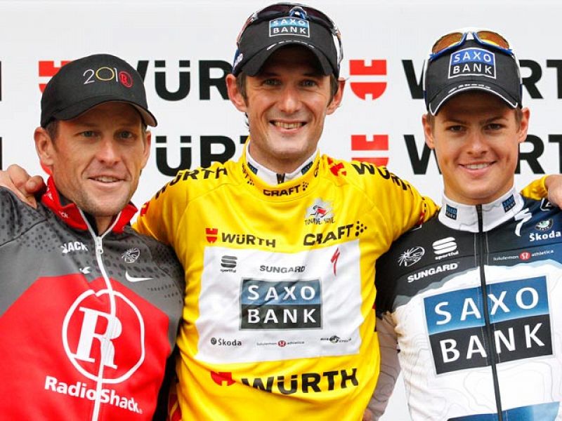 Schleck se lleva la Vuelta a Suiza