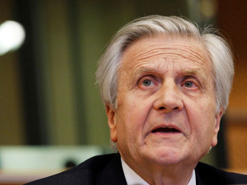 Trichet defiende en Estrasburgo que se sancione a los Estados que incurran en déficit