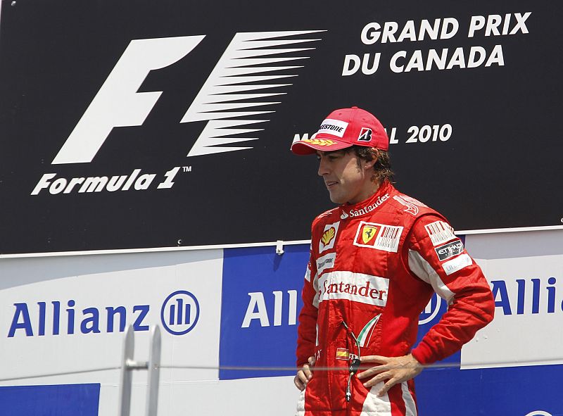 Alonso, motivado para subir al podio en Valencia