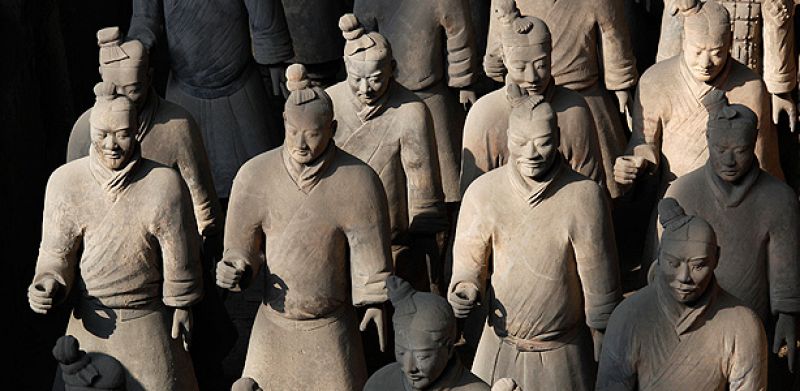 Desenterrados otros 120 guerreros de terracota en la antigua capital china