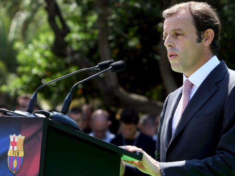 Rosell, nuevo presidente del Barça: "Os prometo que estaremos a la altura"