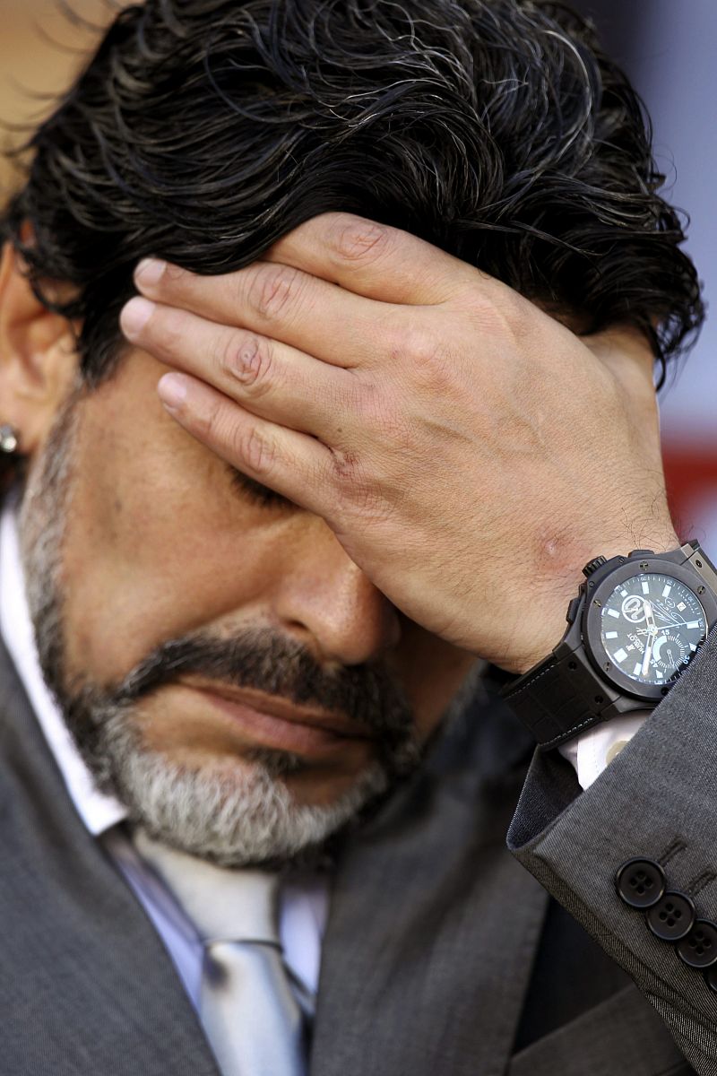 Maradona: "Ya está, mi cicló se terminó, di todo lo que tenía"