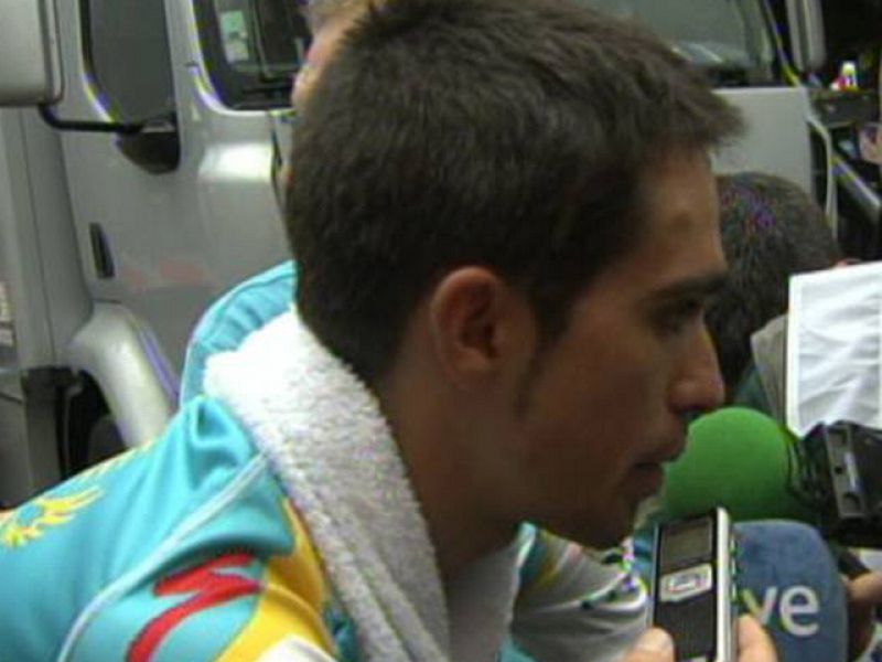 Contador: "Yo mandé parar para esperar a Andy Schleck"