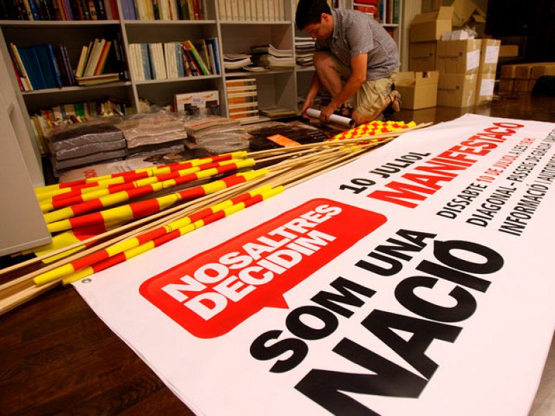 La difusión de la sentencia del Constitucional 'calienta' la manifestación en defensa del Estatut