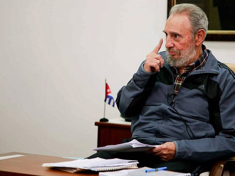 Fidel recupera el ritmo y debate en TV