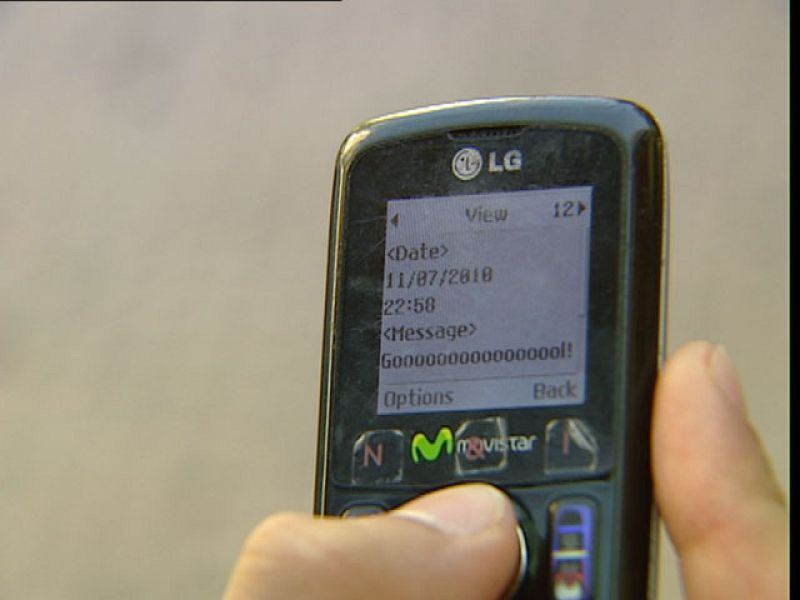 El tráfico de llamadas y SMS durante la prórroga de la final del Mundial se desborda