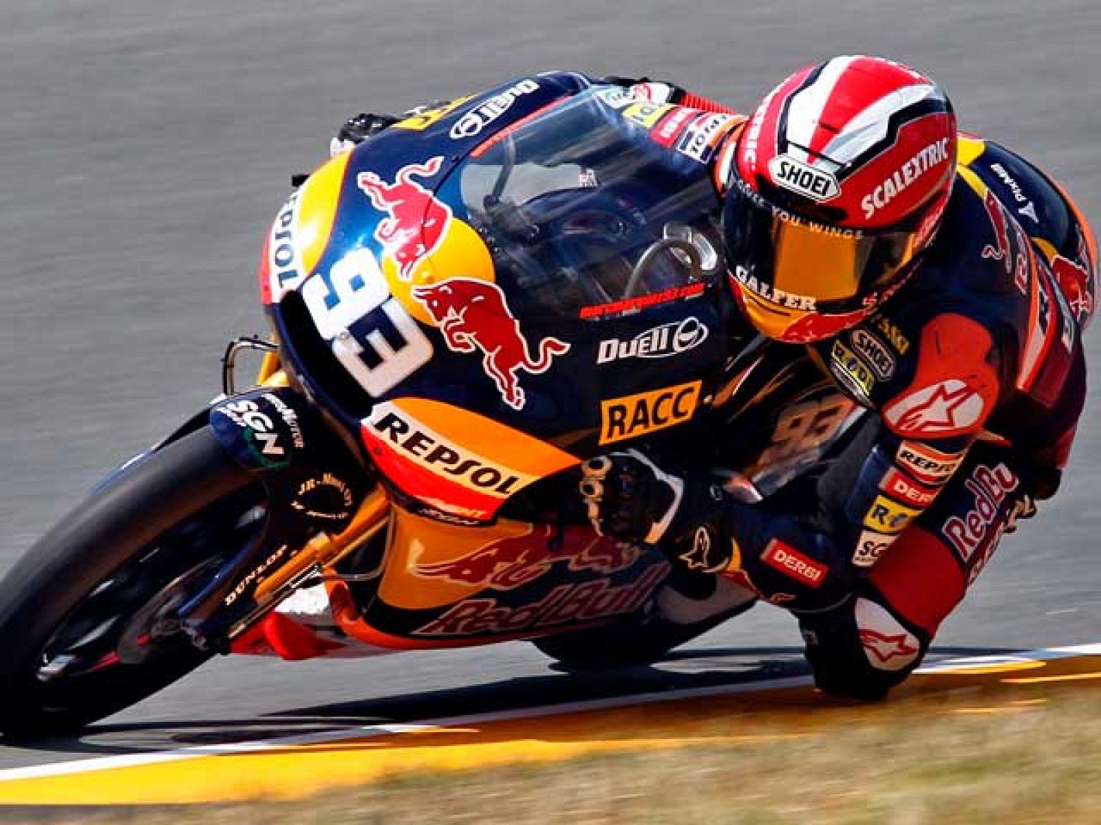 Marc Márquez ha batido el récord del circuito de Sachsenring.