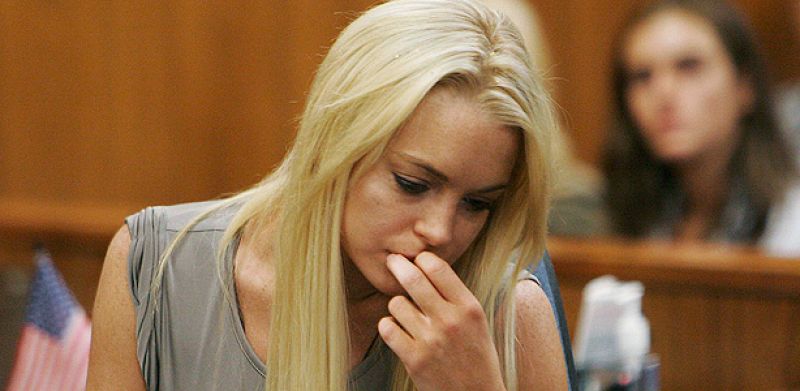La actriz Lindsay Lohan inicia su condena de cárcel