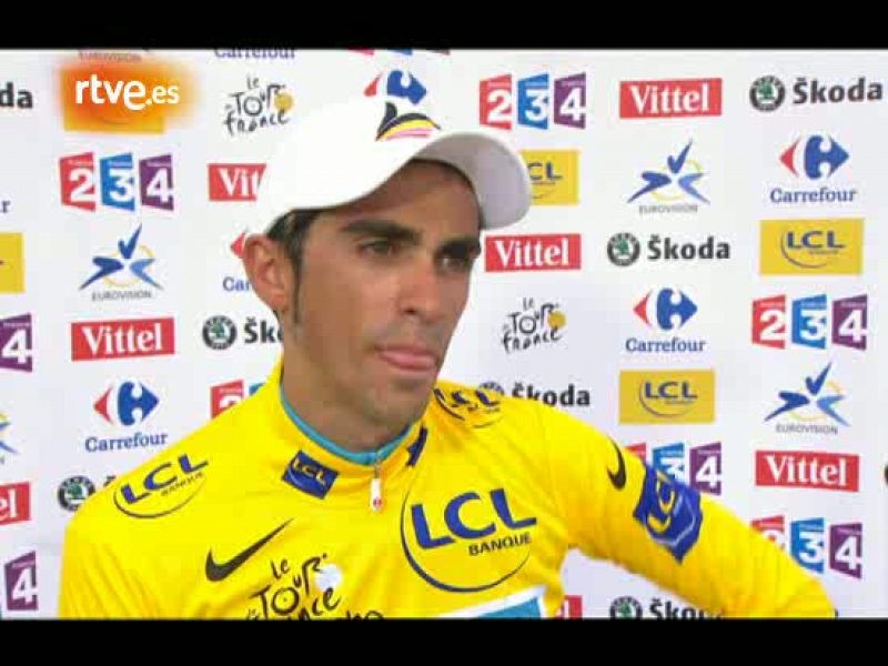 Contador: "Si puedo decidir la carrera en el Tourmalet lo haré"