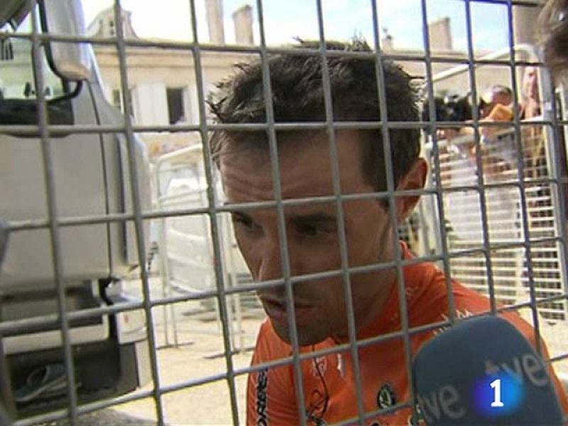 Samuel Sánchez: "Lo bonito hubiera sido salir en la foto de París"