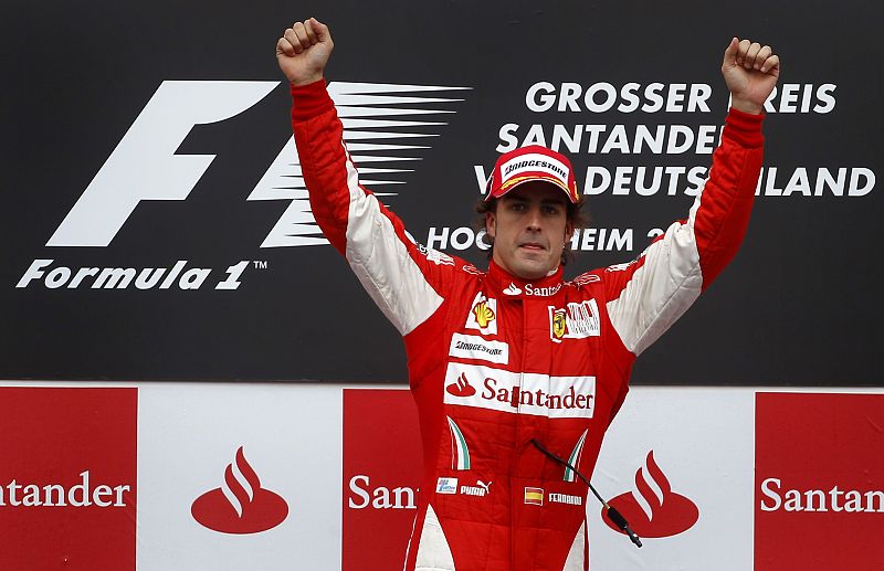 Alonso vuelve a lo alto del podio en Alemania