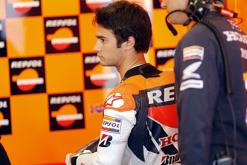 Pedrosa: "Querer ganar tiene estas cosas"