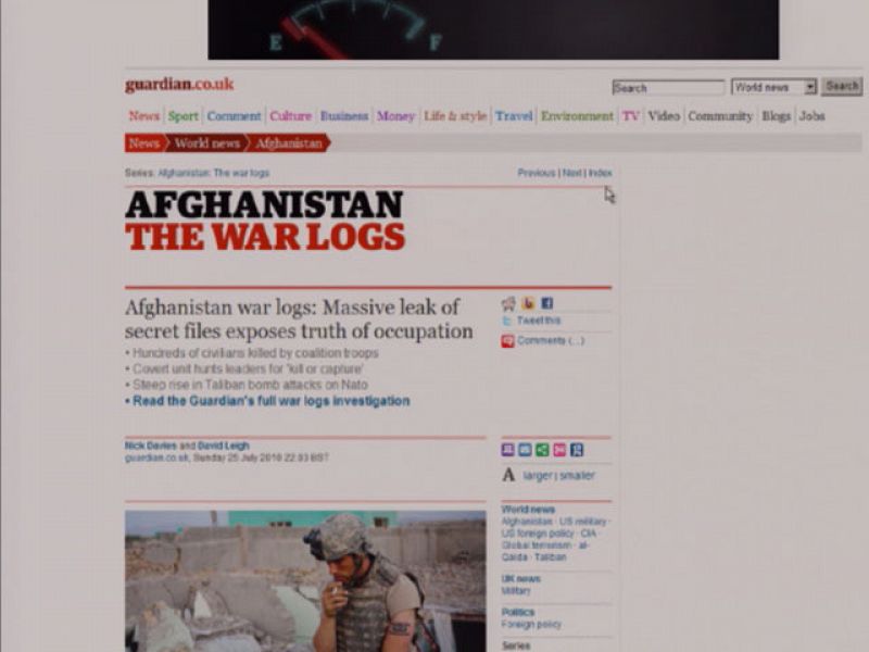 Afganistán espera que las filtraciones sobre la guerra "conciencien aún más" a Occidente