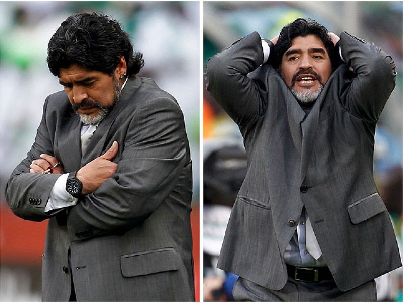 Maradona deja de ser técnico de la selección argentina