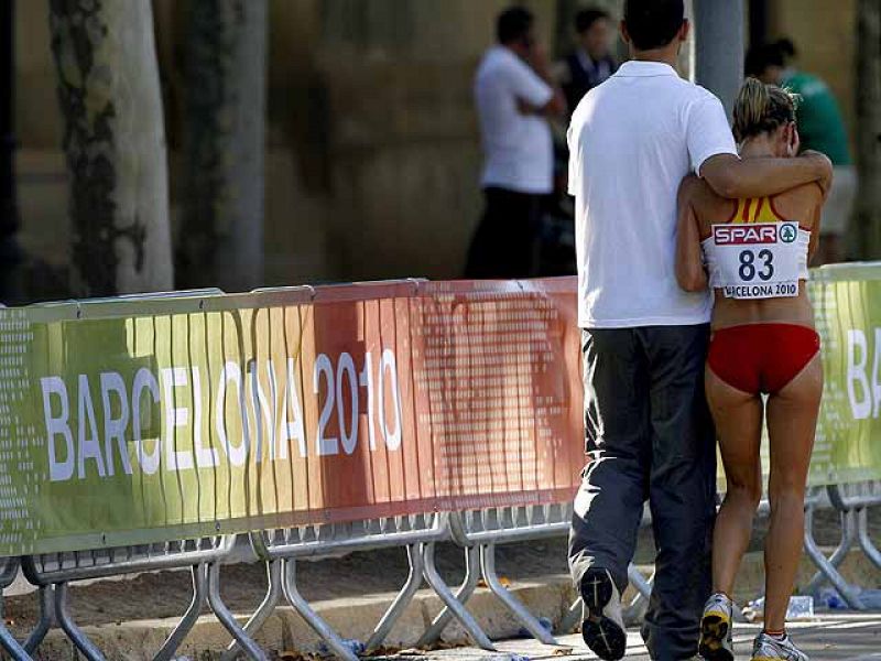 María Vasco abandona por lesión en la final de los 20 km. marcha