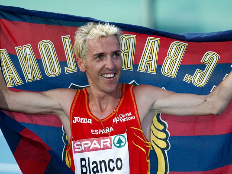 Blanco, bronce en 3.000 m. obstáculos