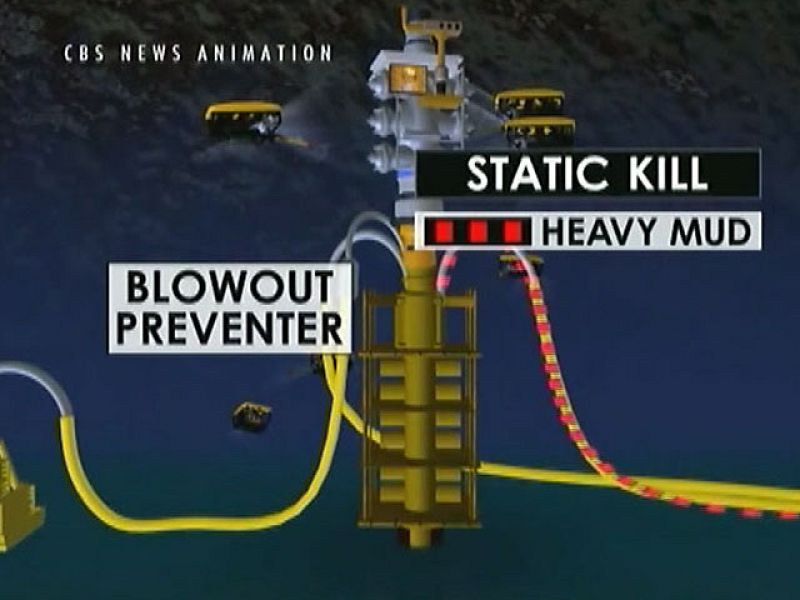 BP comienza las operaciones de sellado del pozo averiado en el Golfo de México