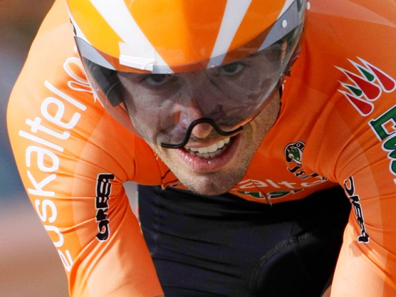 Samuel Sánchez, nuevo líder de la Vuelta a Burgos