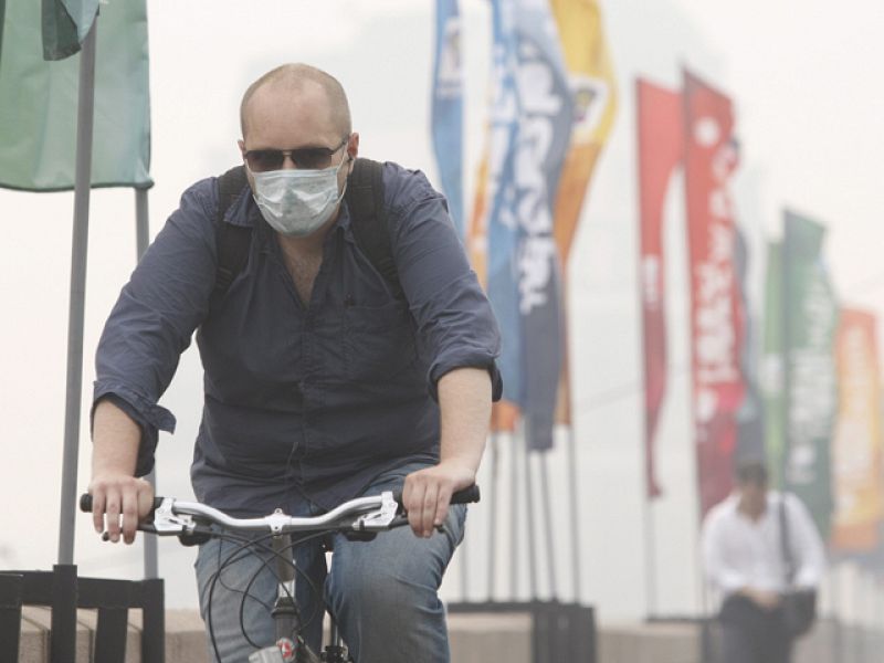 Moscú duplica su mortalidad en los últimos días a causa del calor y el humo de los incendios