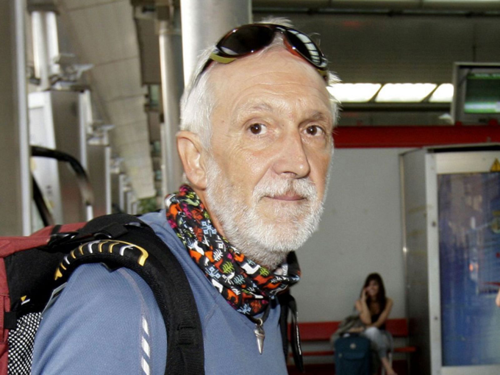 Pedro Aizrna, un montañero vasco superviviente a las riadas en la India.