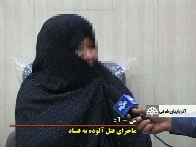 La televisión iraní muestra la supuesta confesión de la mujer condenada a muerte por adulterio