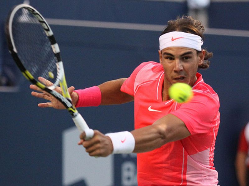 Nadal se mete en cuartos de final tras ganar al sudafricano de dos metros Kevin Anderson