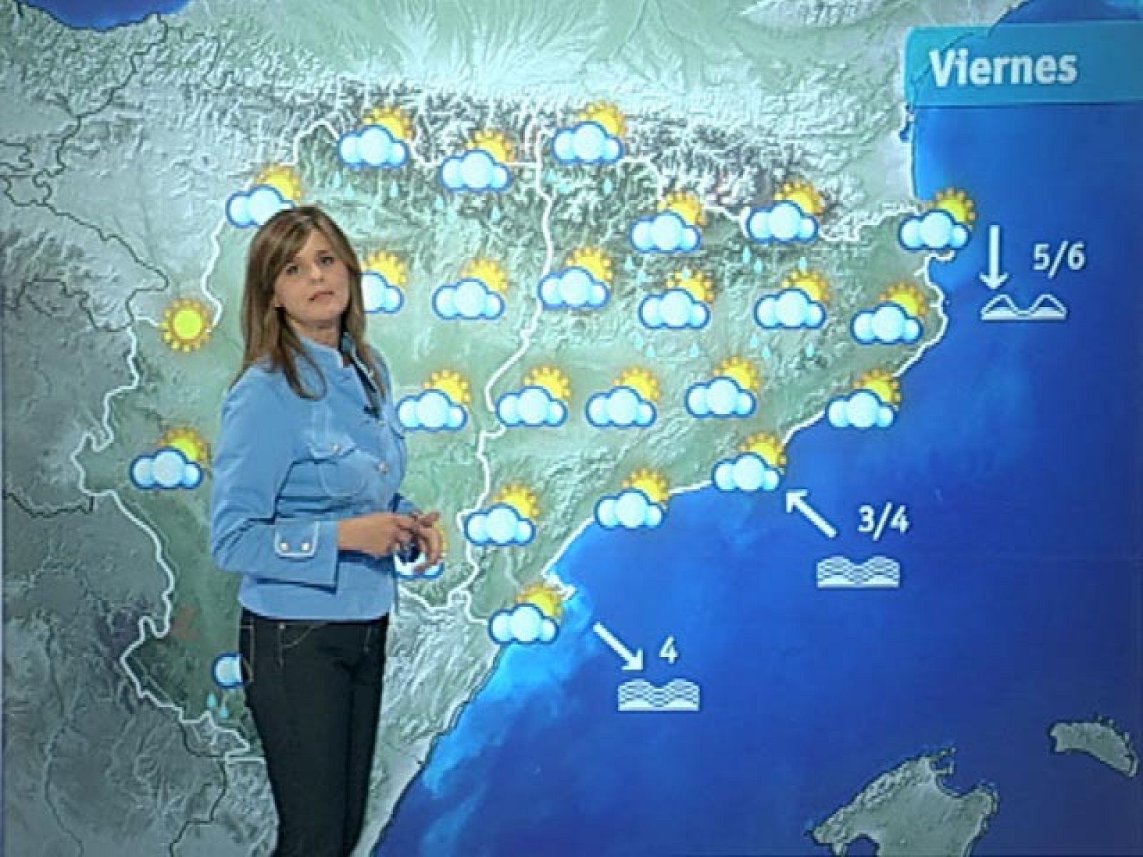 El Tiempo - Tormentas en partes del este peninsular y temperaturas máximas en moderado descenso - 12/08/10 - El tiempo | Ver