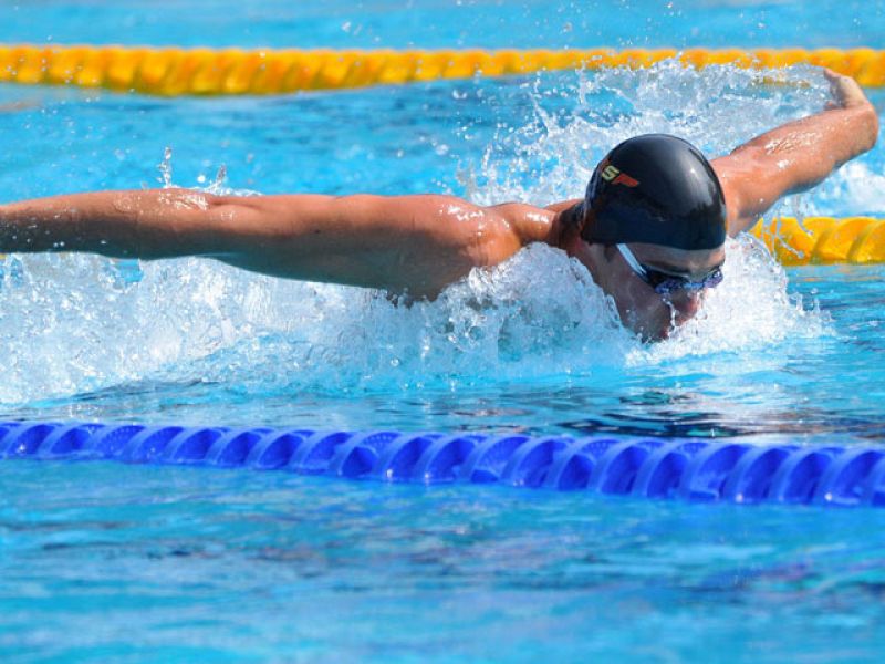 Rafa Muñoz se queda fuera de los 100 mariposa después de ganar el oro en los 50
