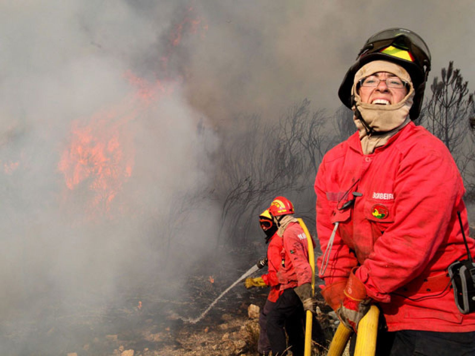 Lucha contra el fuego en Portugal | Ver