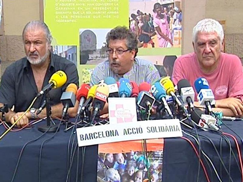 Acció Solidaria: "Tenemos una alegría contenida, esperamos abrazar a Roque y Albert esta noche"