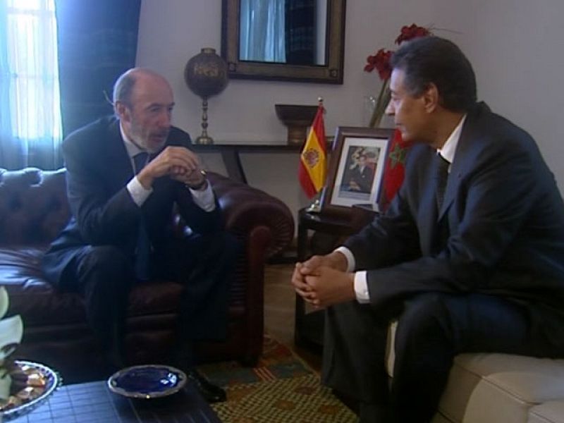 Rubalcaba se reúne con Mohamed VI para zanjar la crisis de Melilla