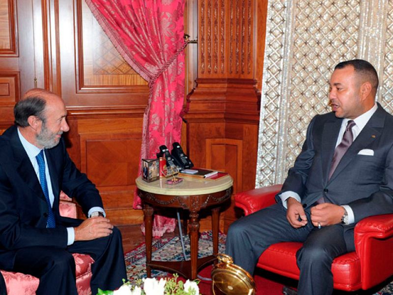 Rubalcaba tras verse con Mohamed VI: "Los incidentes en Melilla refuerzan la cooperaciRubalcaba tras verse con Mohamed VI: "Los incidentes en Melilla refuerzan la cooperación"