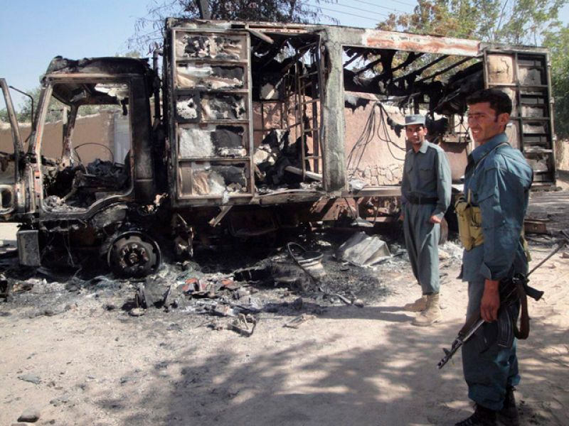 Mueren dos guardias civiles españoles tiroteados por un afgano en la base de Badghis