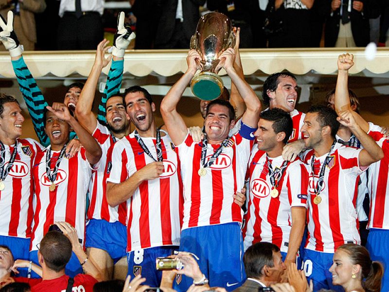 El Atlético, 'Supercampeón de Europa'