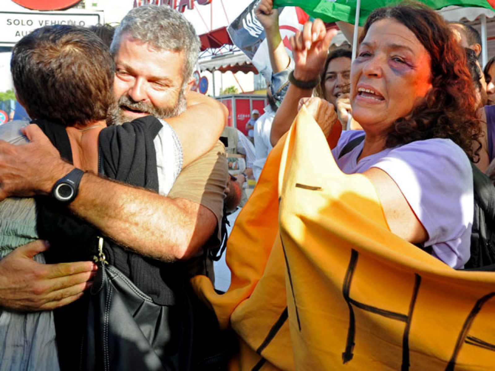 Los activistas agredidos en El Aaiún llegan a Las Palmas