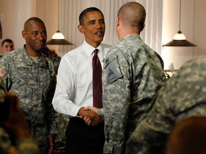 Obama: "Hoy no cantaré victoria en Irak"