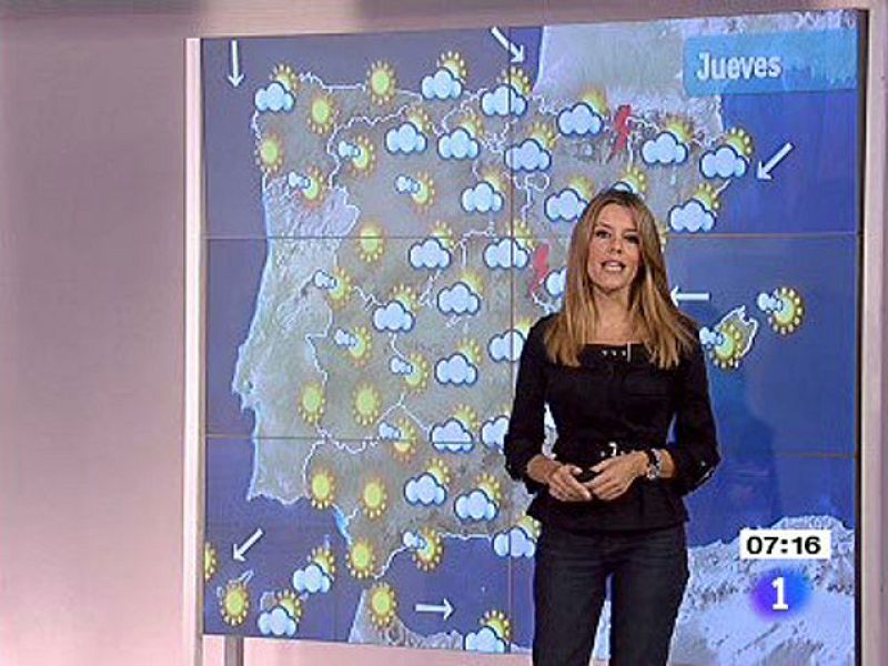 Las fuertes tormentas ponen en alerta amarilla a 15 provincias del centro y este peninsular