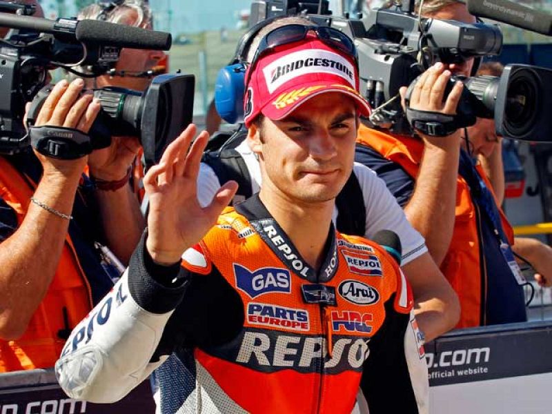 Dani Pedrosa se apunta la 'pole'
