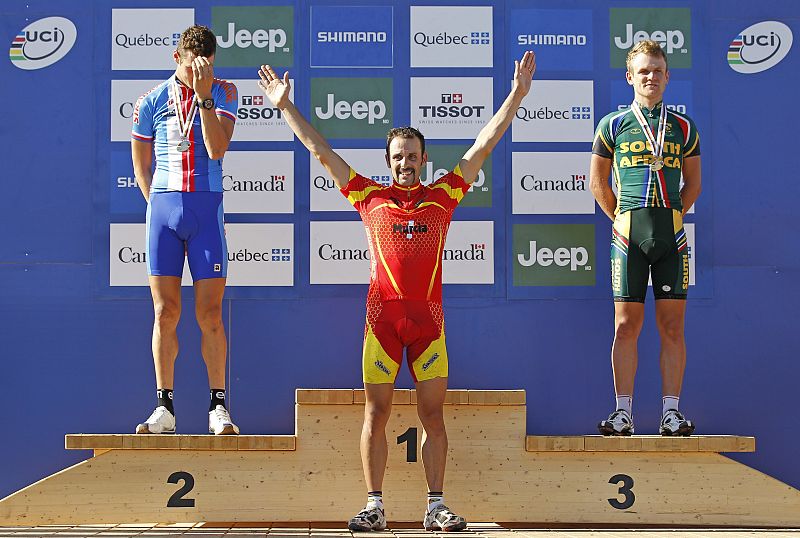 José Antonio Hermida, campeón del mundo de bicileta de montaña