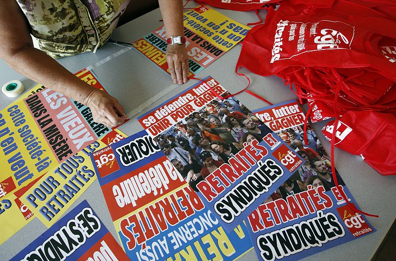 Francia se moviliza con una huelga general contra la reforma de las pensiones de Sarkozy
