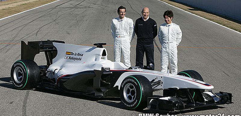 BMW Sauber confía en Kobayashi para 2011, pero no aclara el futuro de Pedro Martínez De la Rosa