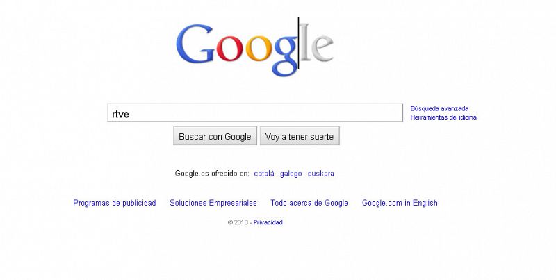 Google modifica de nuevo su logo, que se colorea al teclear la búsqueda