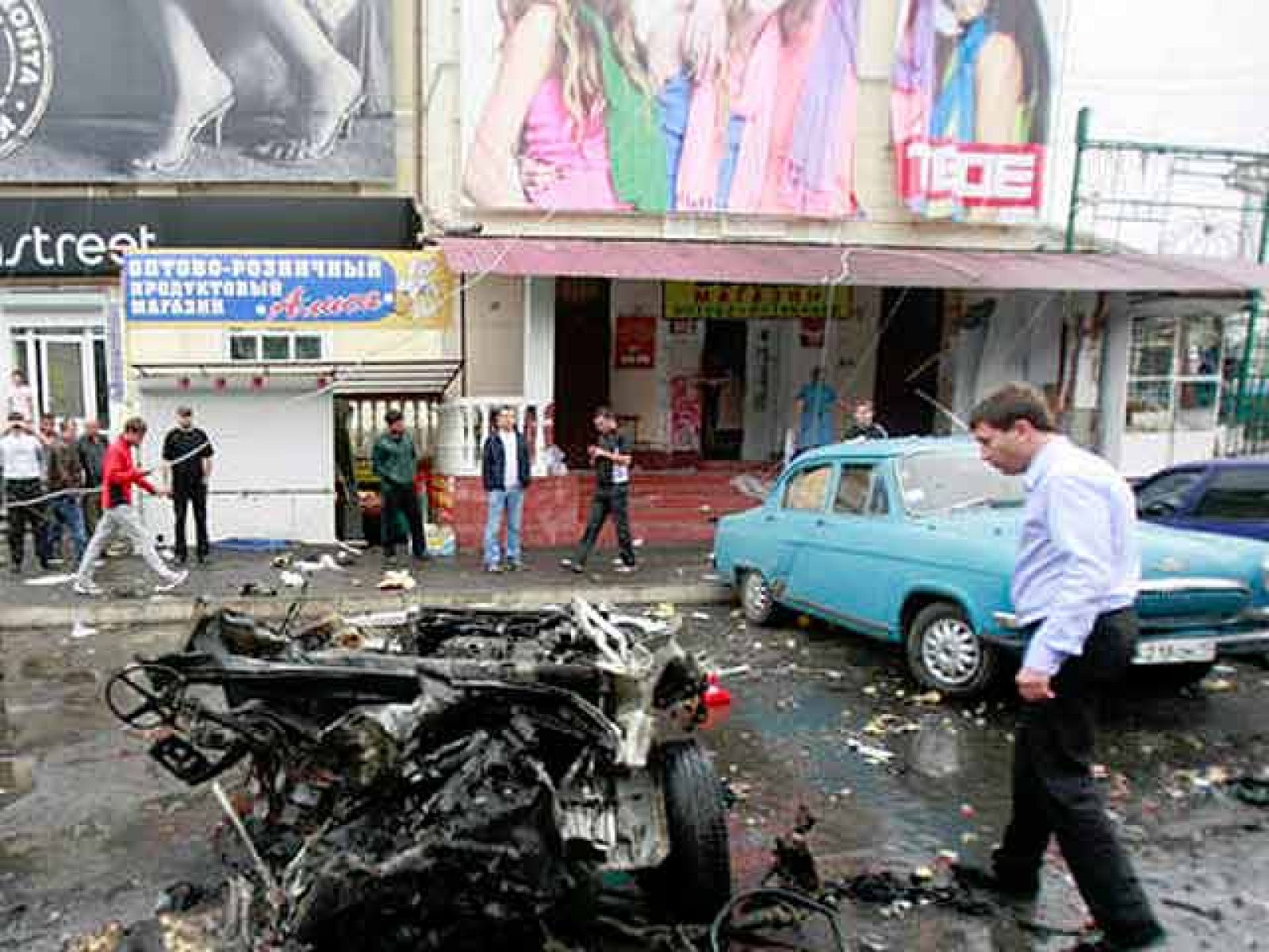 15 muertos en un atentado suicida en un mercado de Osetia del Norte (Rusia)