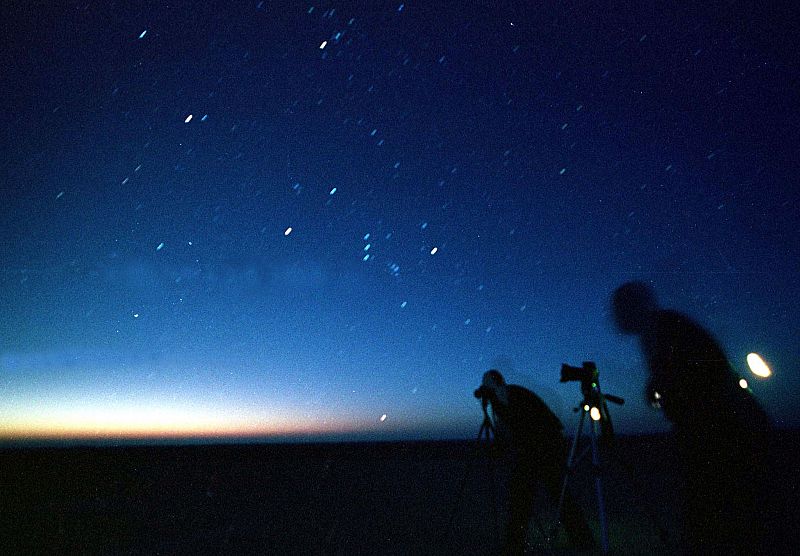 La vista del cielo nocturno de Monfragüe aspira al sello turístico de calidad
