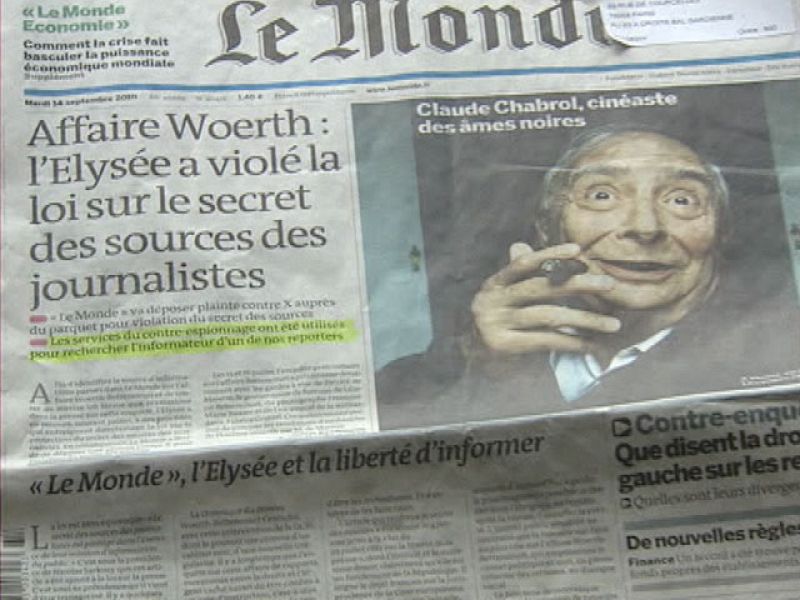 El caso L'Oréal se convierte en el 'Sarkogate' tras la denuncia de espionaje de 'Le Monde'