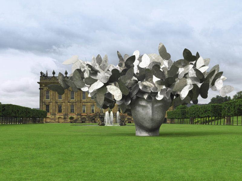 Las monumentales 'Mariposas' de Manolo Valdés, epicentro de una exposición de Sotheby's