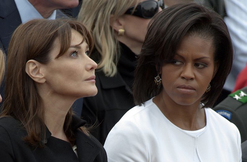 Michelle Obama a Carla Bruni:"La vida en la Casa Blanca es un infierno"