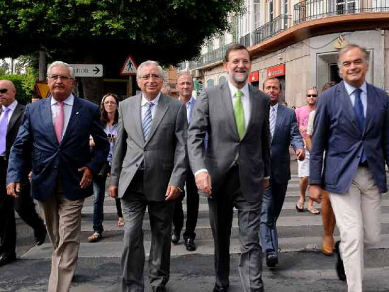 Rajoy en Melilla: "No vengo a polemizar con nadie, vengo porque me han invitado"