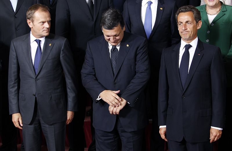 Bronca entre Sarkozy y Barroso en pleno Consejo Europeo por las expulsiones de gitanos